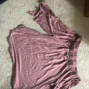 Pink off the shoulder top!